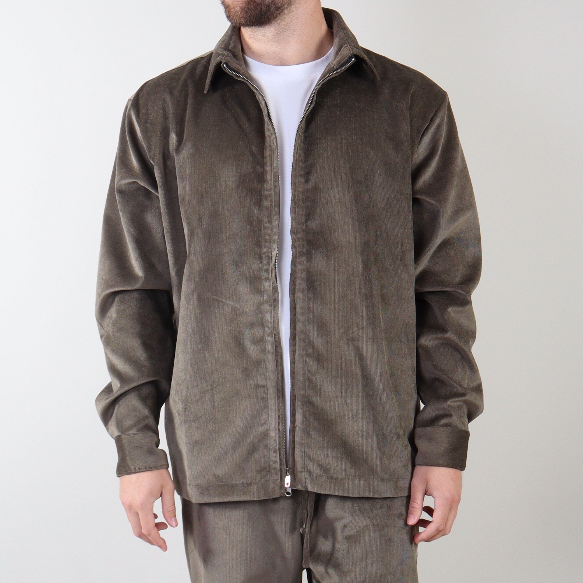 PRJCT Corduroy jacket green