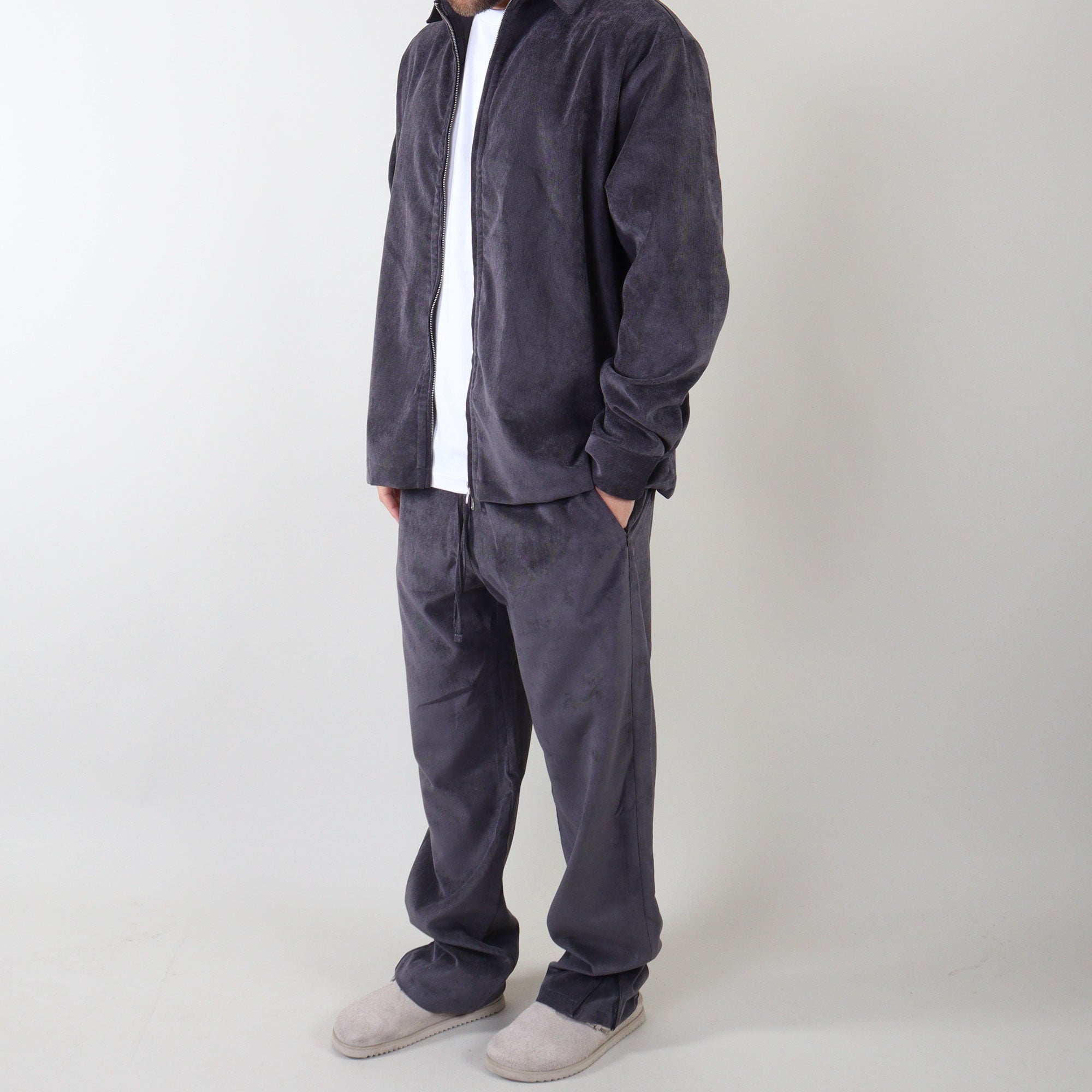 PRJCT Corduroy jacket grey