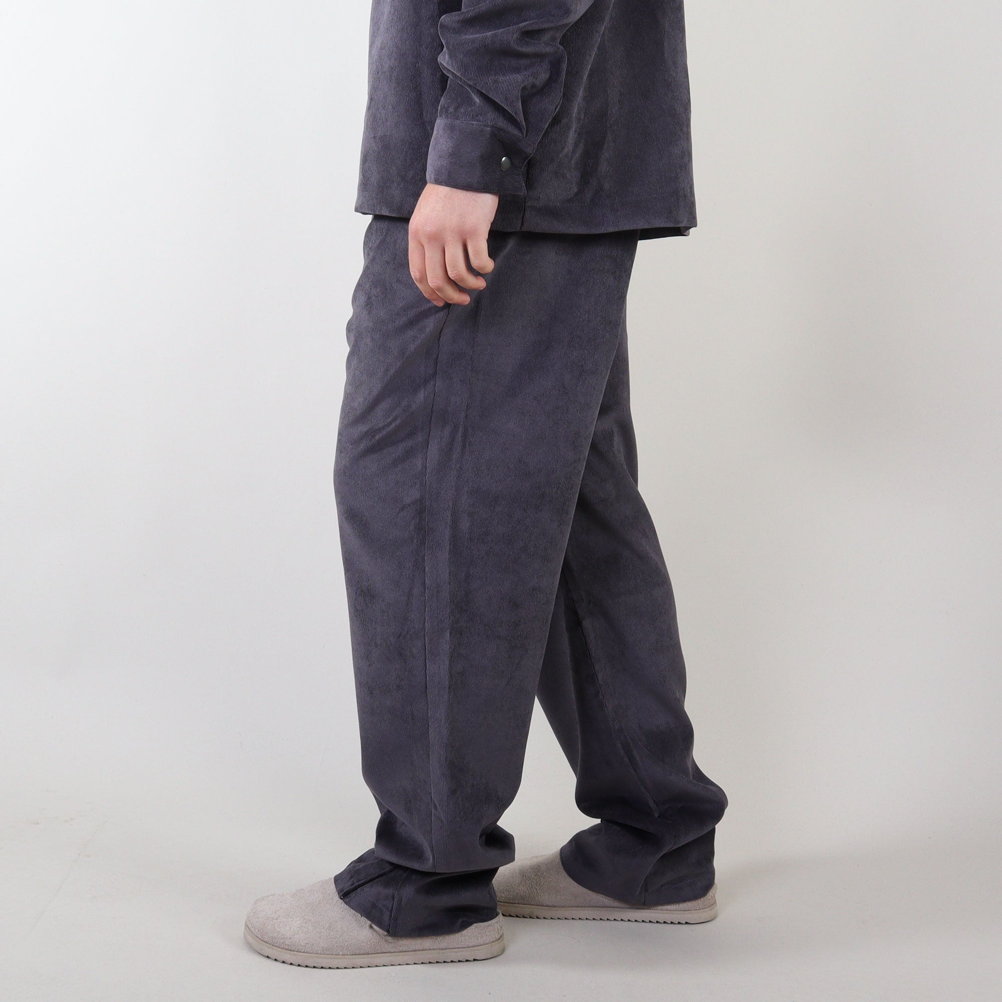 PRJCT rib pants grey