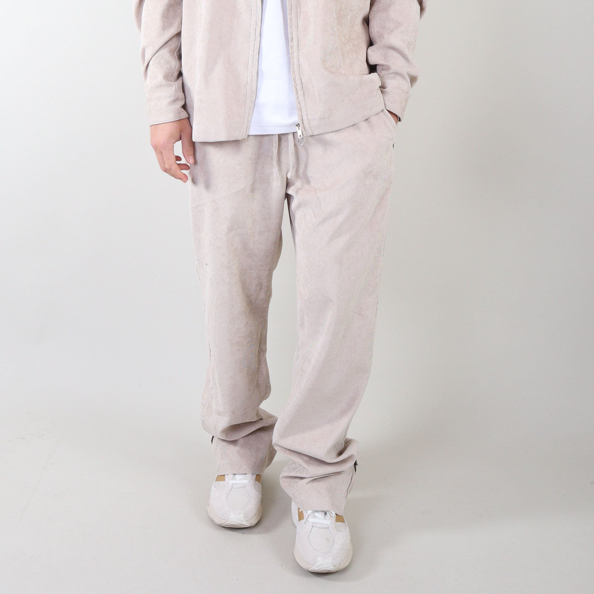 PRJCT rib pants sand