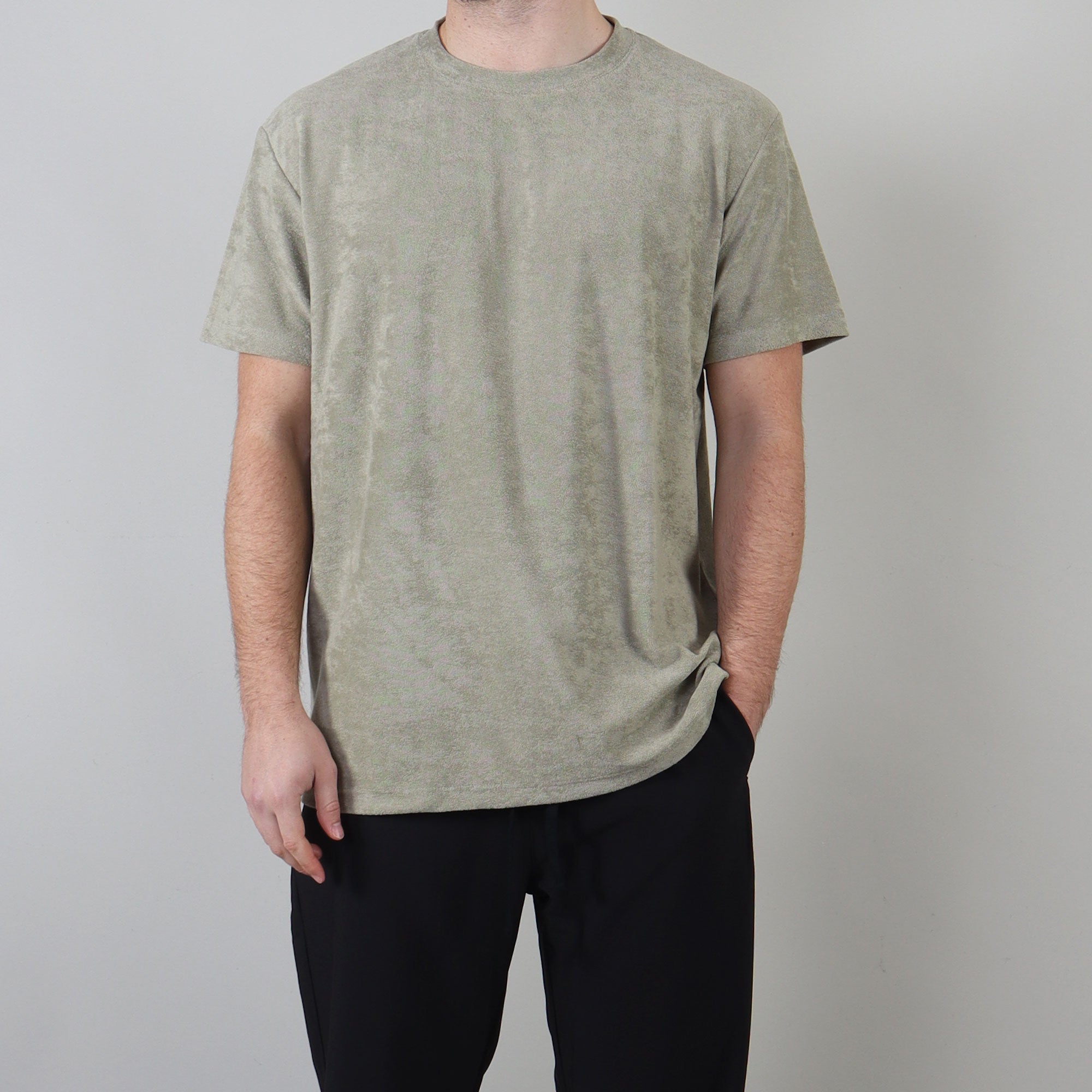 PRJCT Tino tee sage green