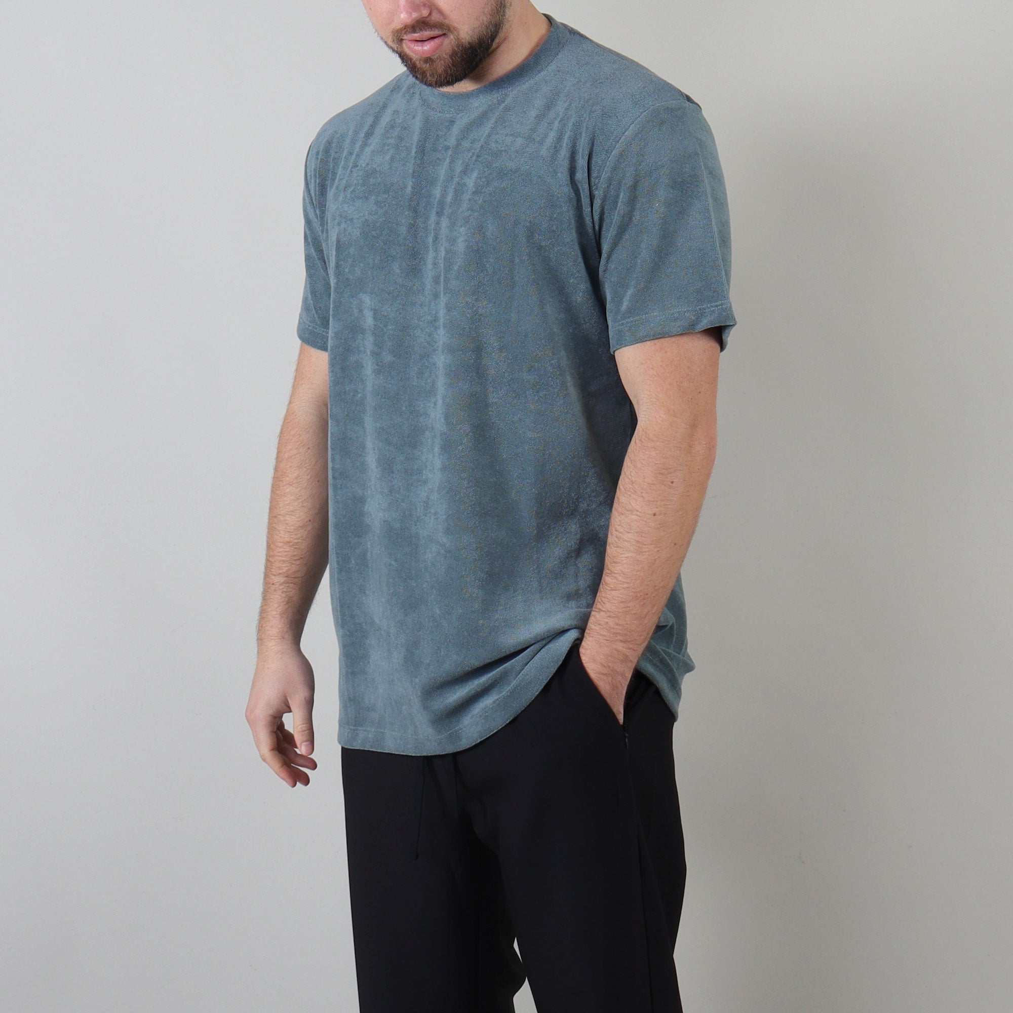 PRJCT Tino tee washed blue