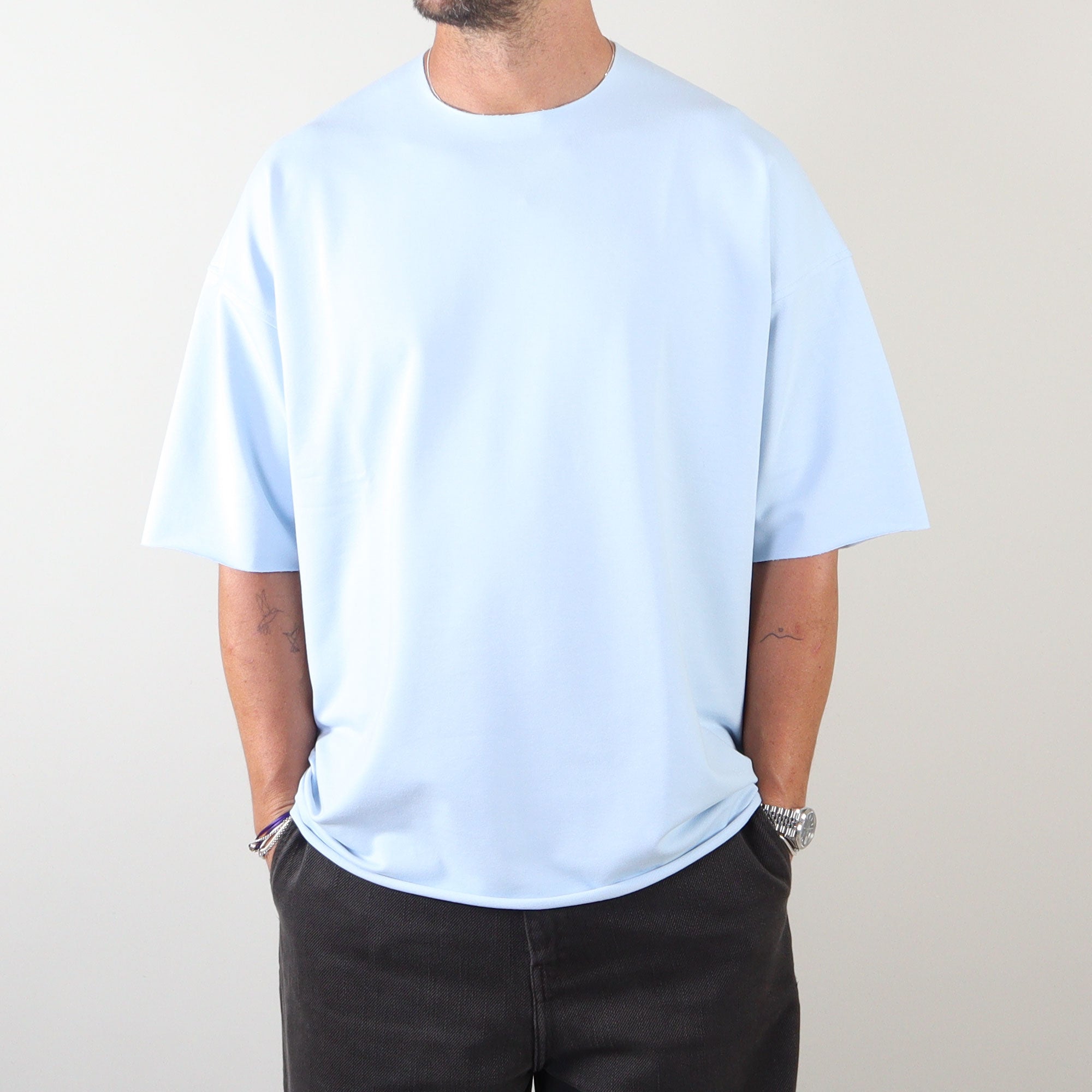 PRJCT Turn tee 2 light blue