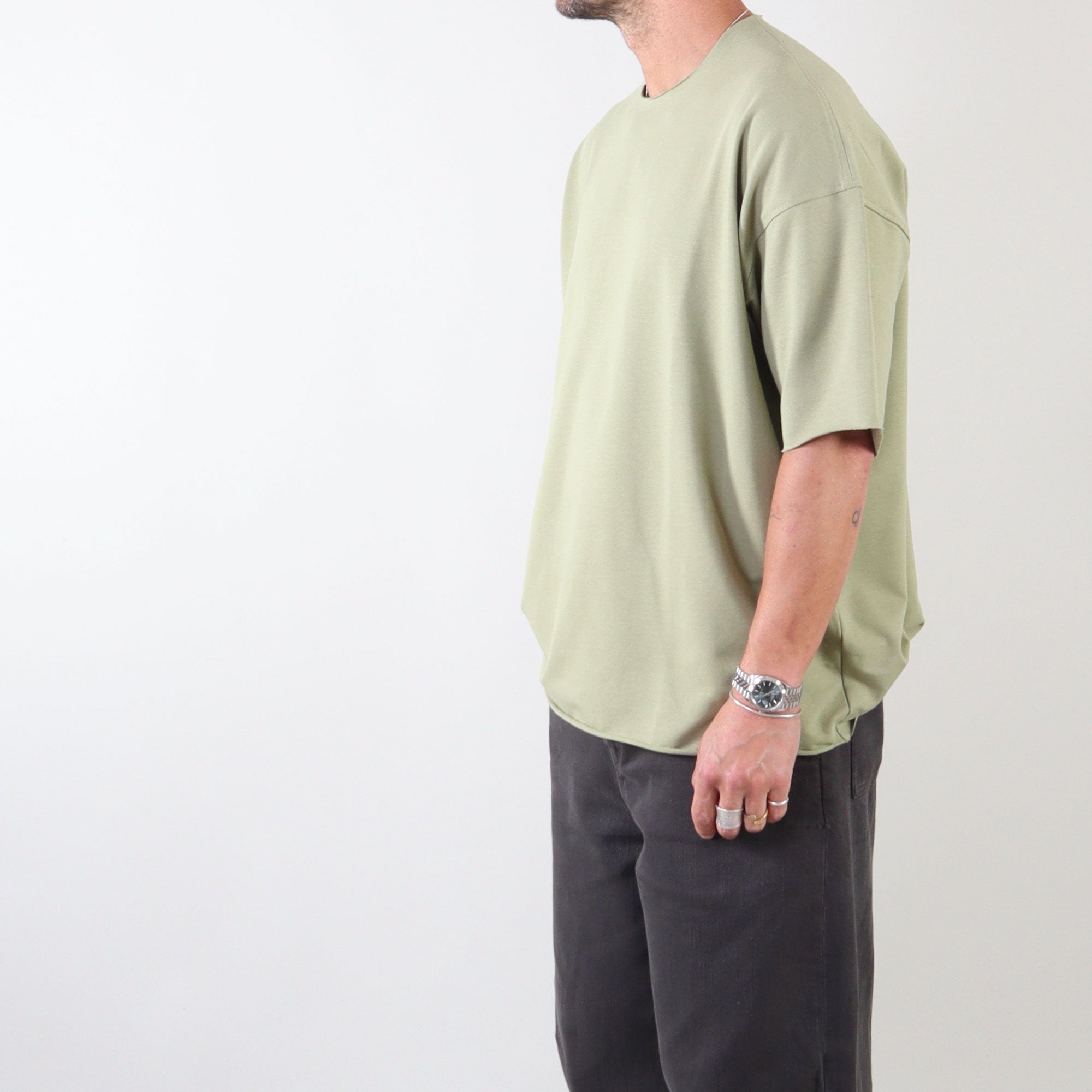 PRJCT Turn tee 2 light green