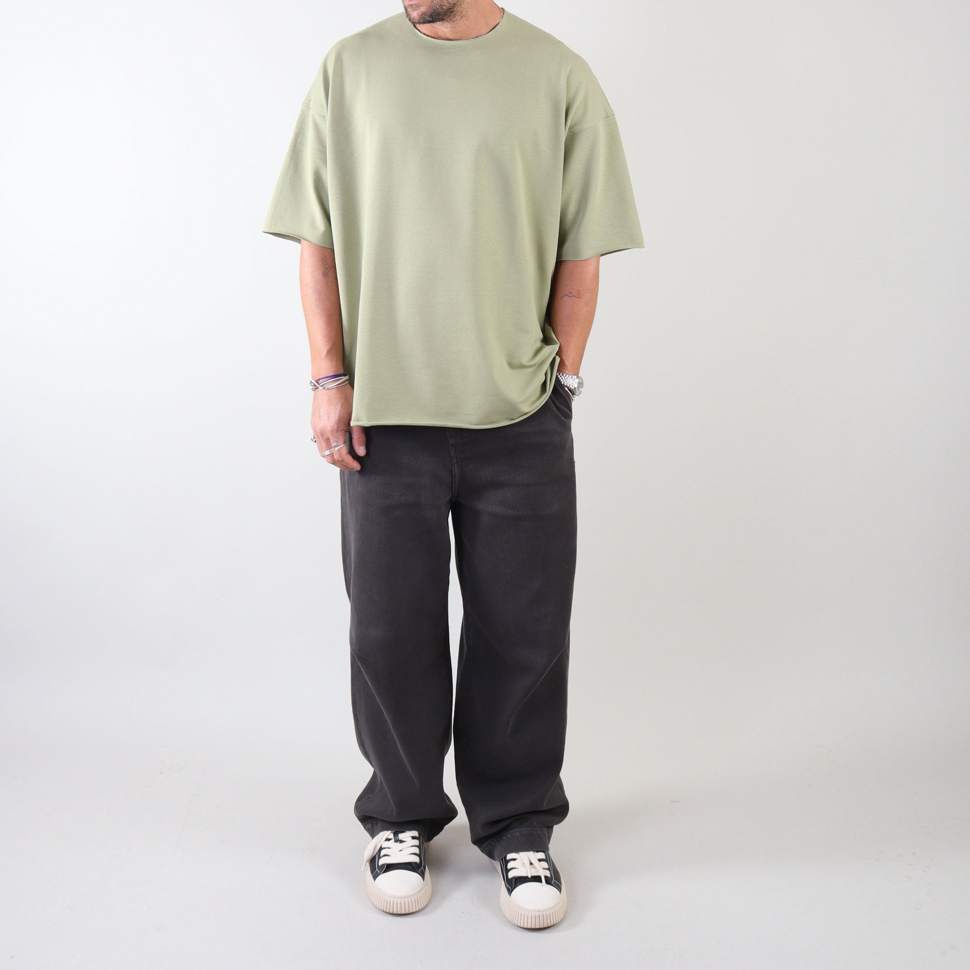 PRJCT Turn tee 2 light green