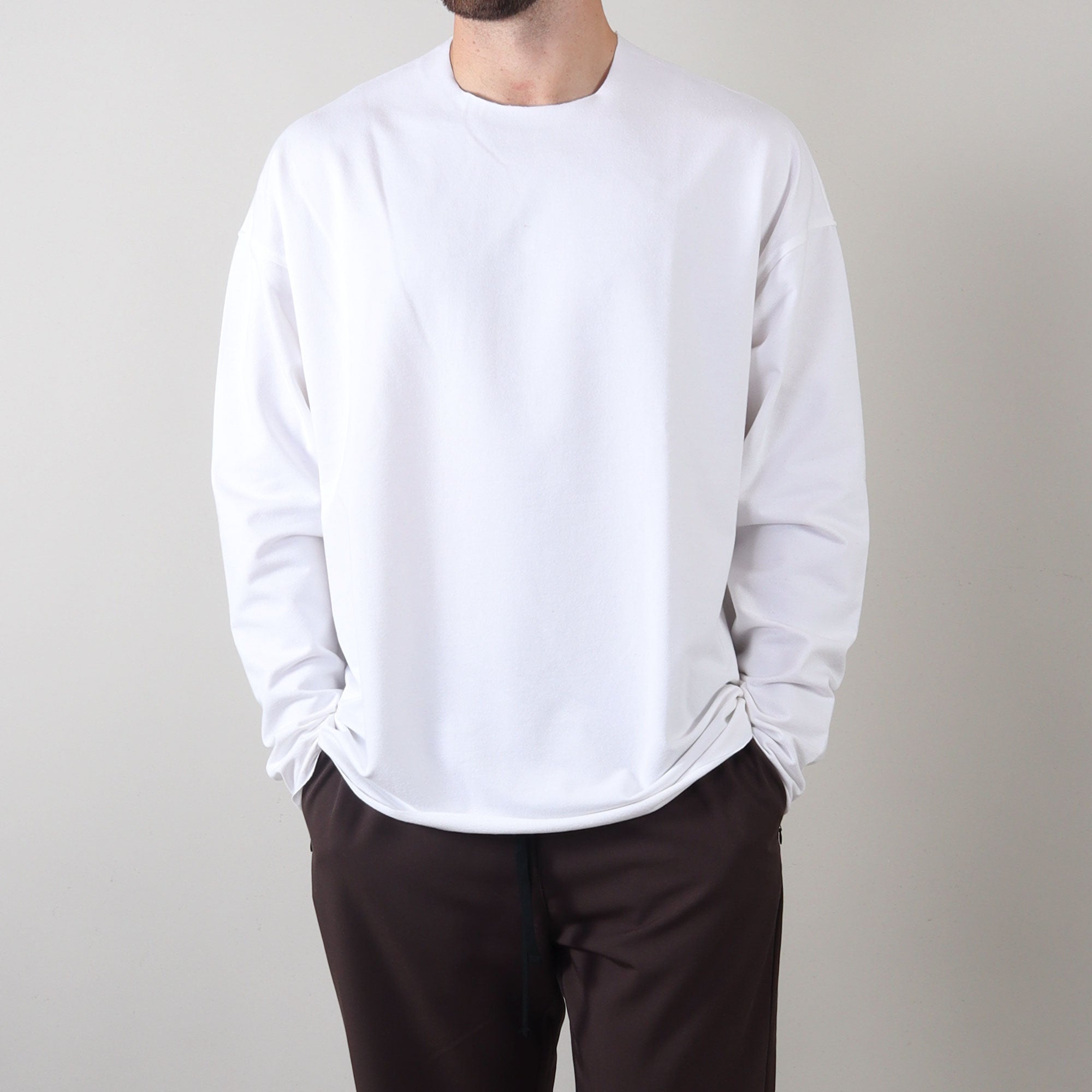 PRJCT Turn long white