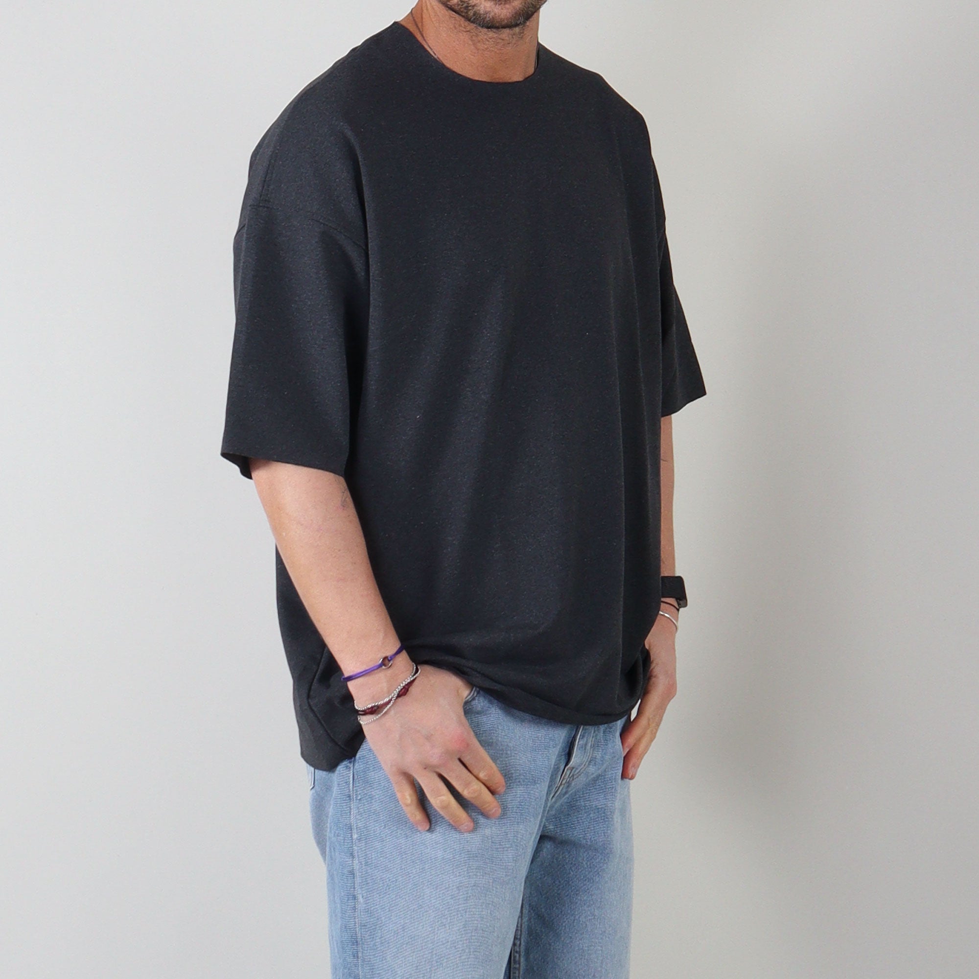 PRJCT Turn tee 2 dark grey