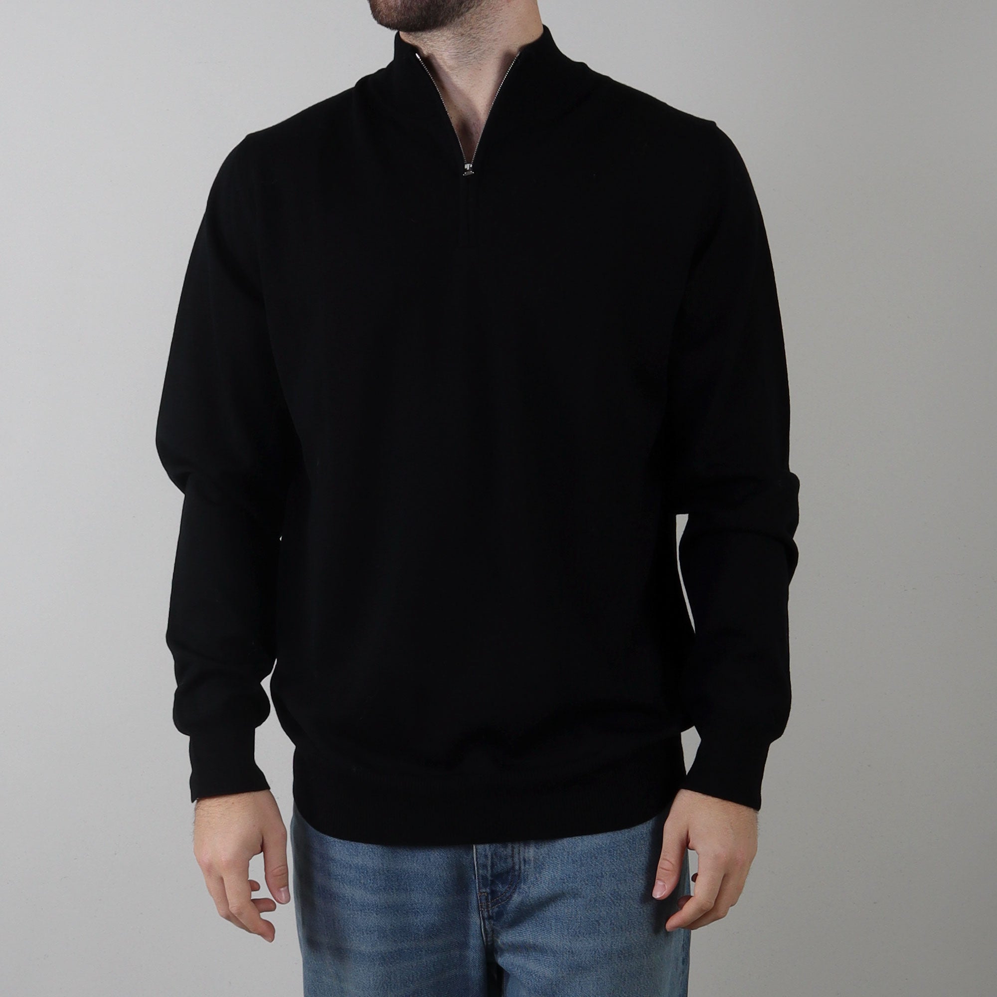PRJCT merino zip black