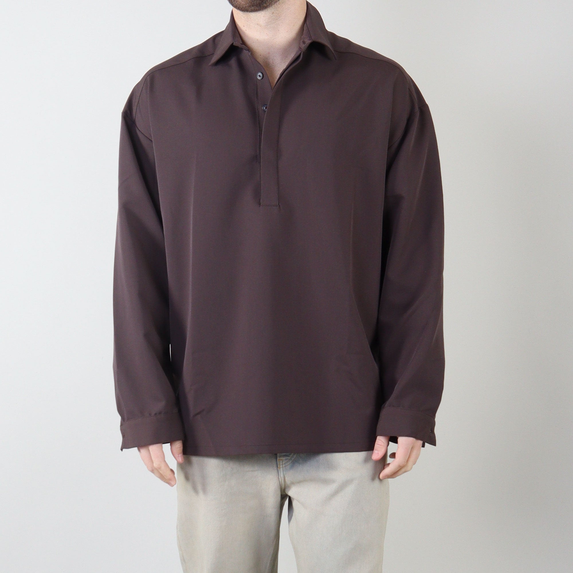 PRJCT zippy polo brown