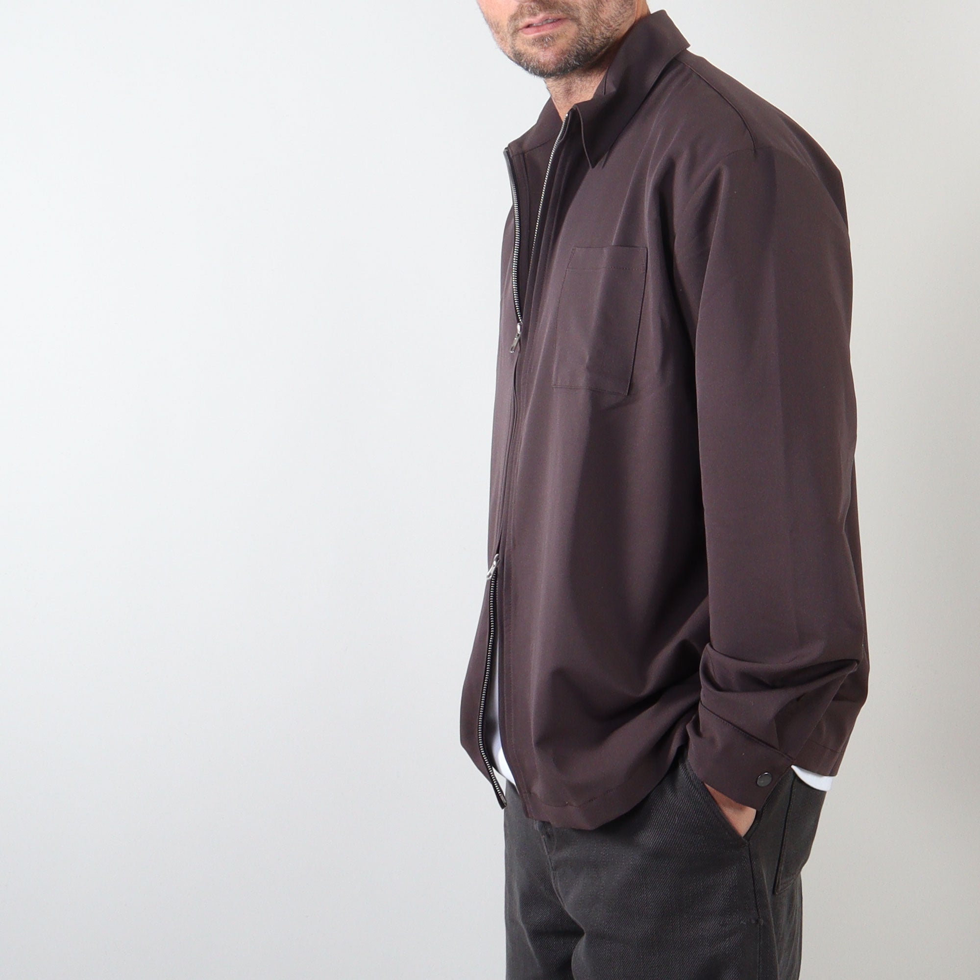 PRJCT zippy pocket brown