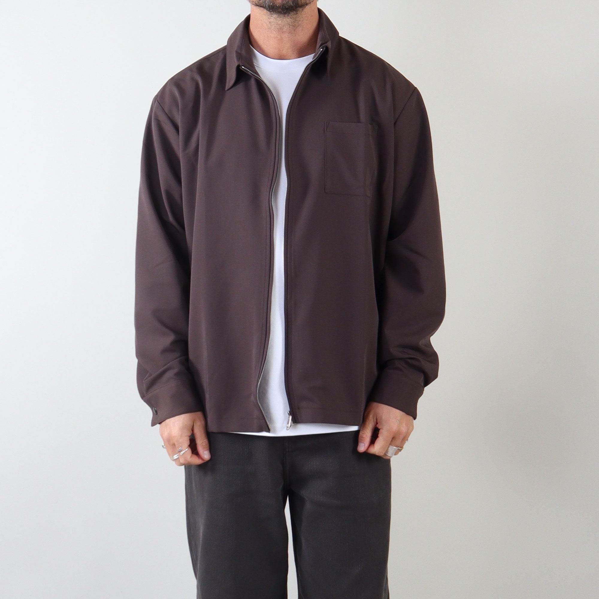 PRJCT zippy pocket brown