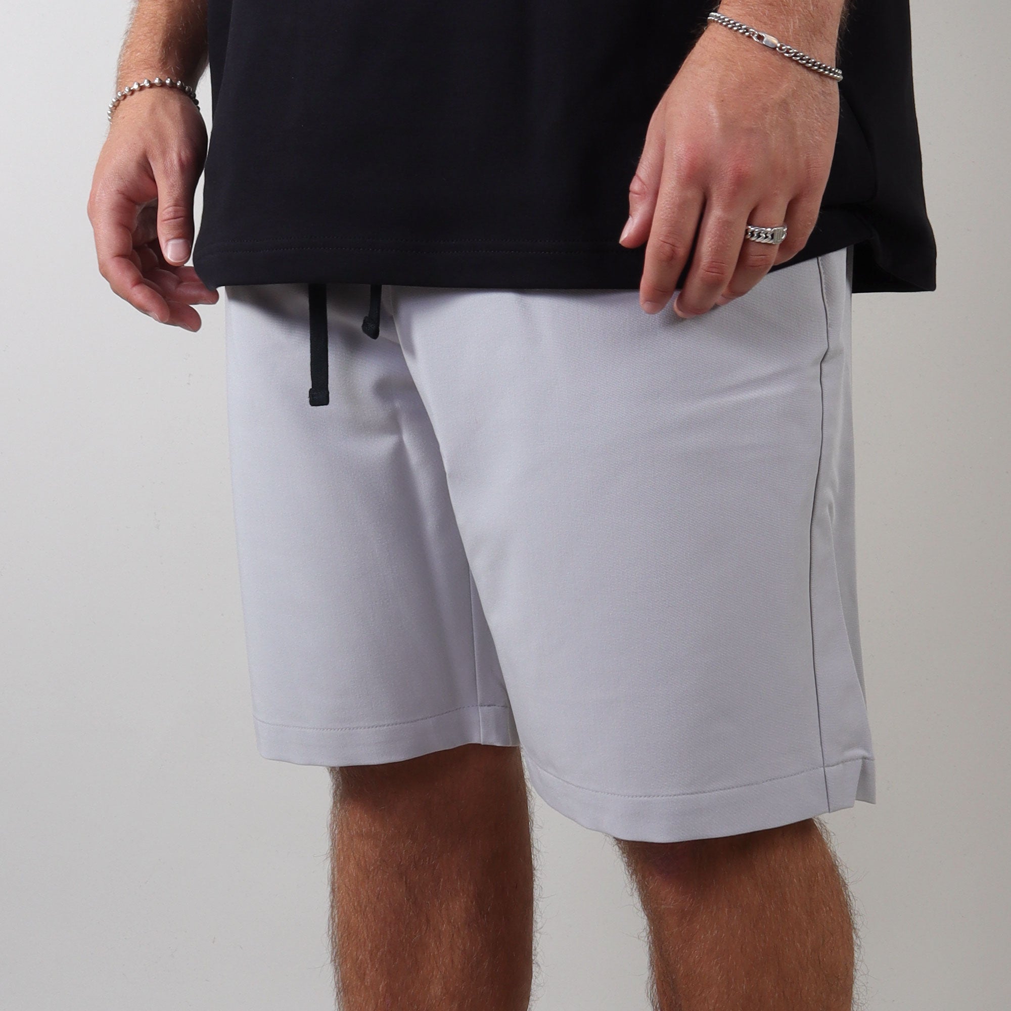 PRJCT zippy shorts grey
