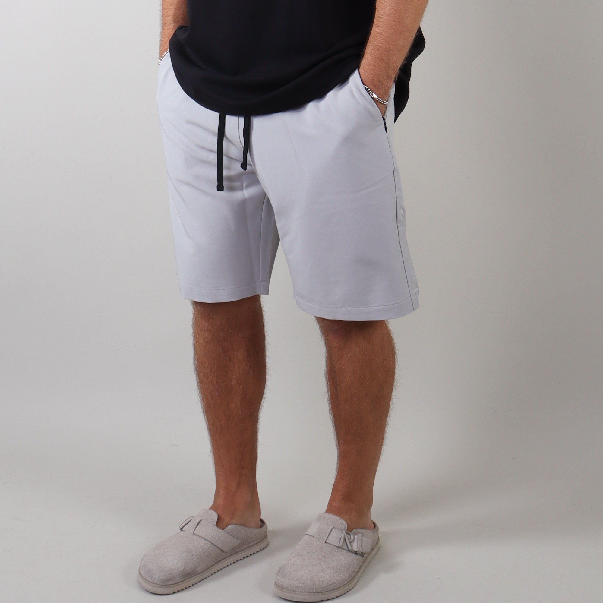 PRJCT zippy shorts grey