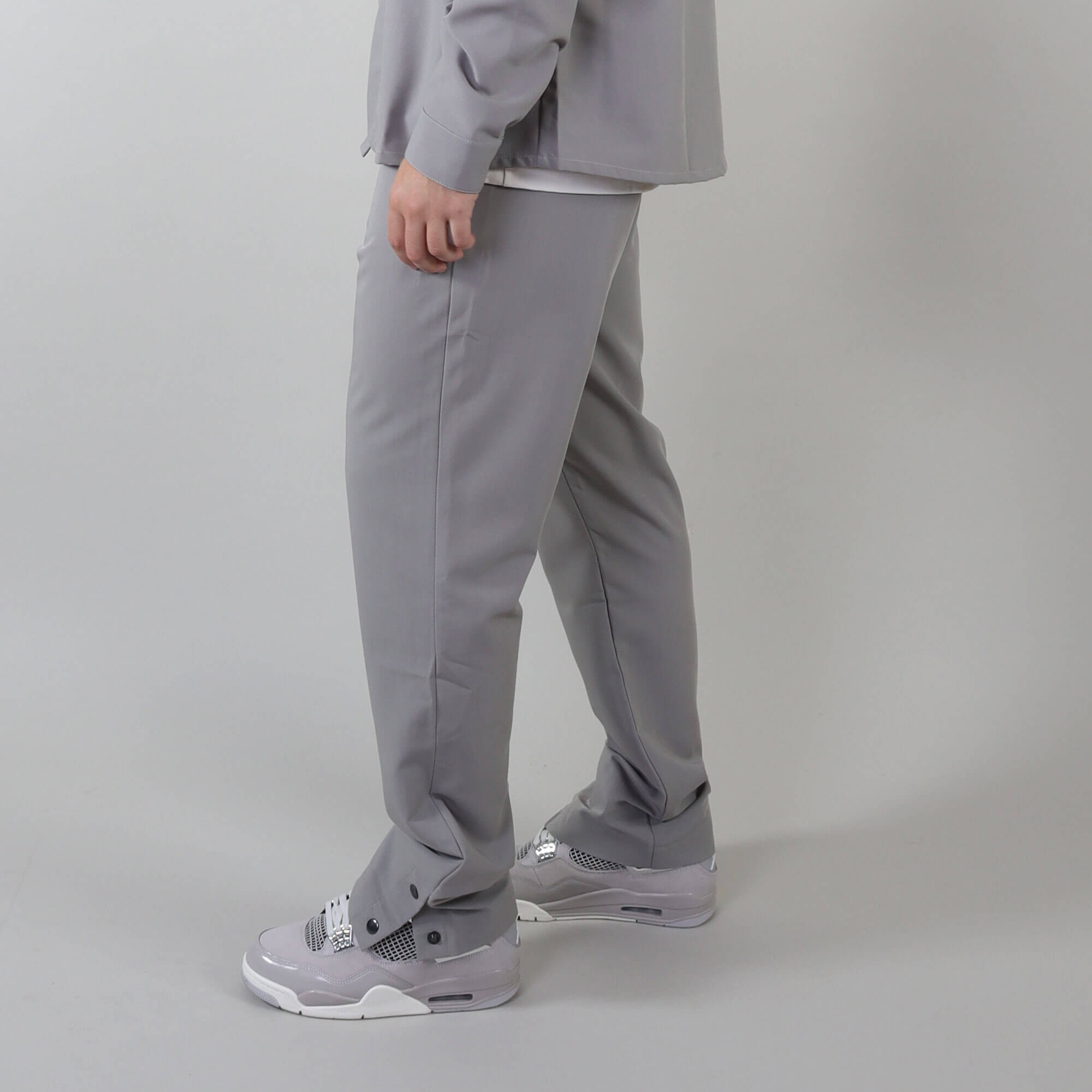 PRJCT button pants grey