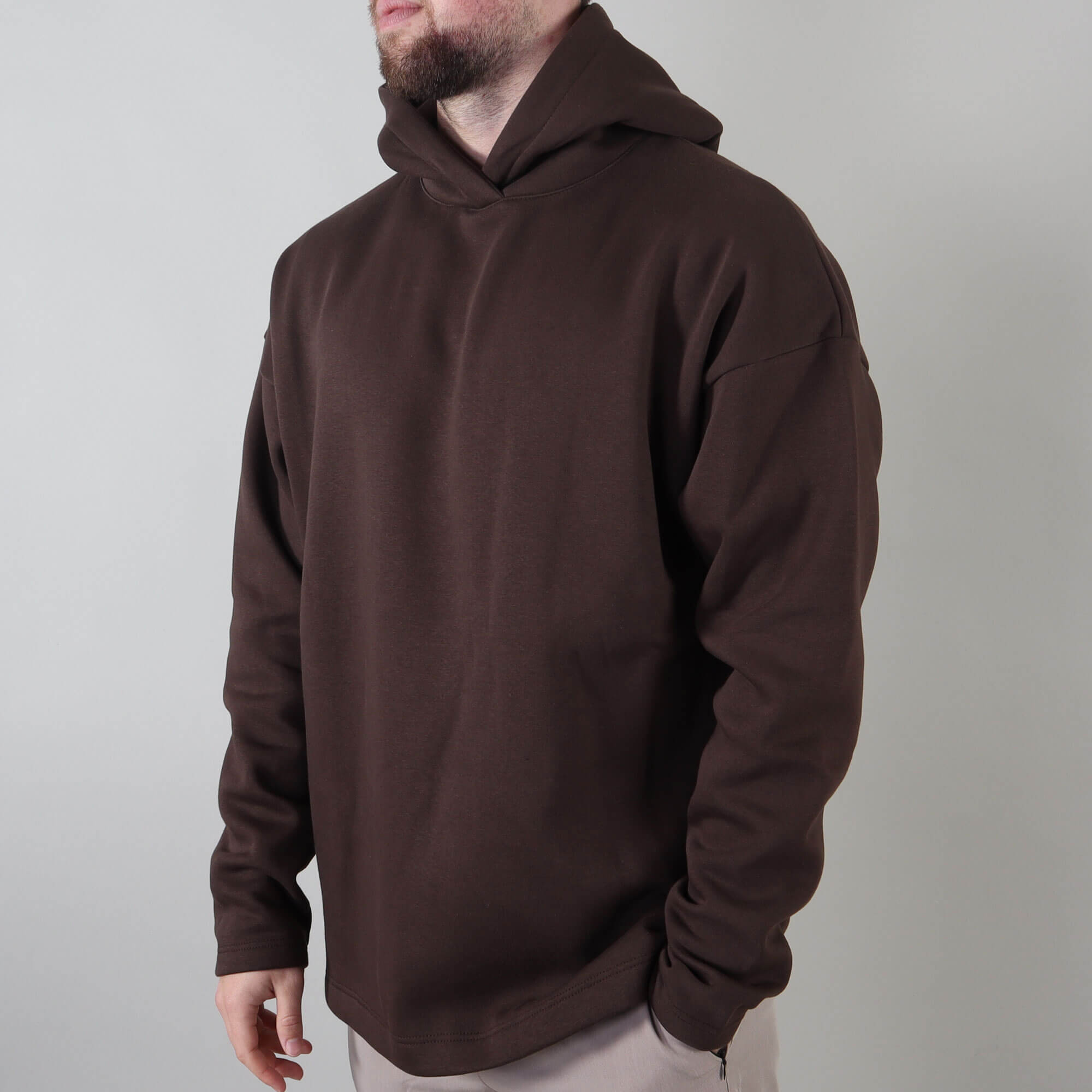 PRJCT hoodie brown