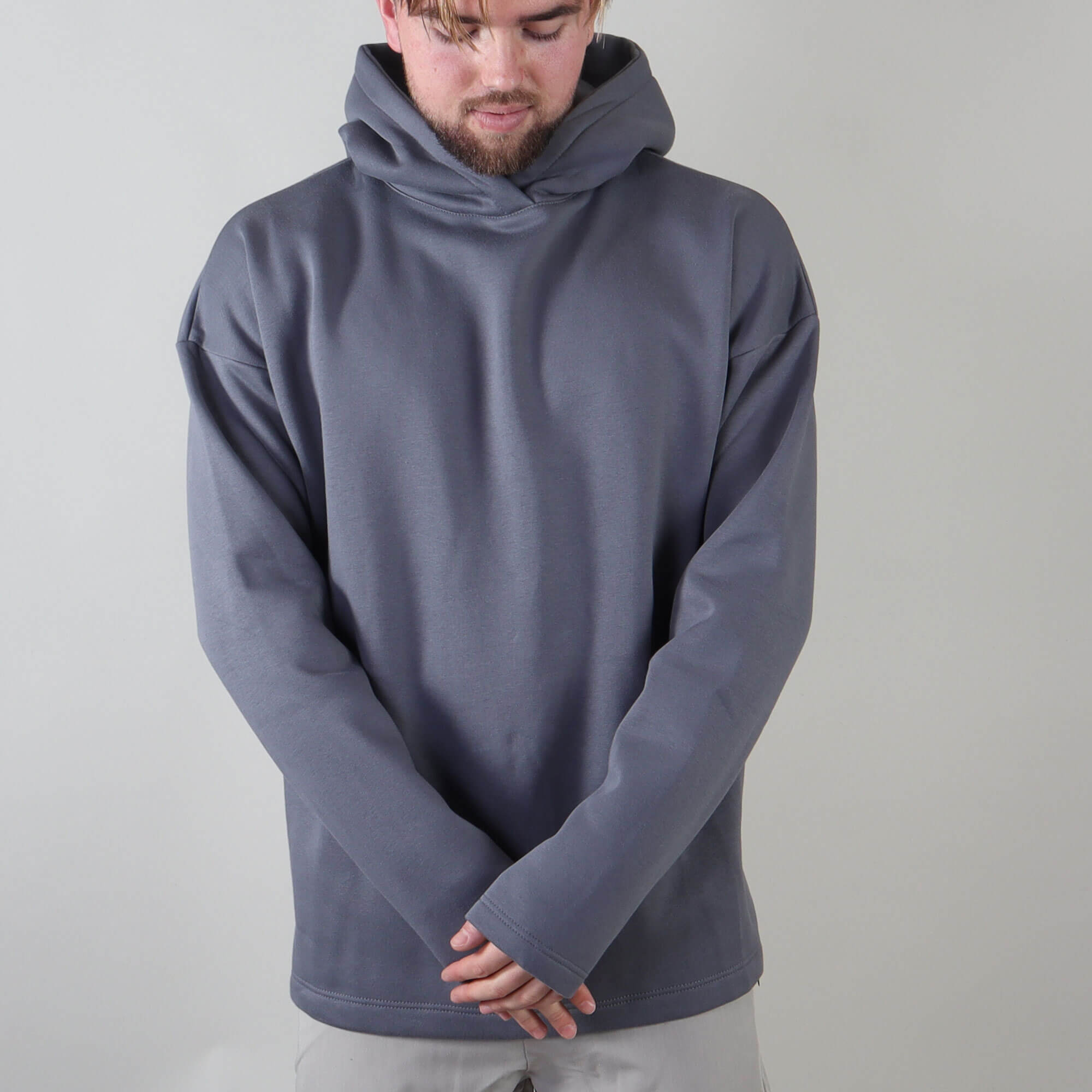 PRJCT hoodie grey