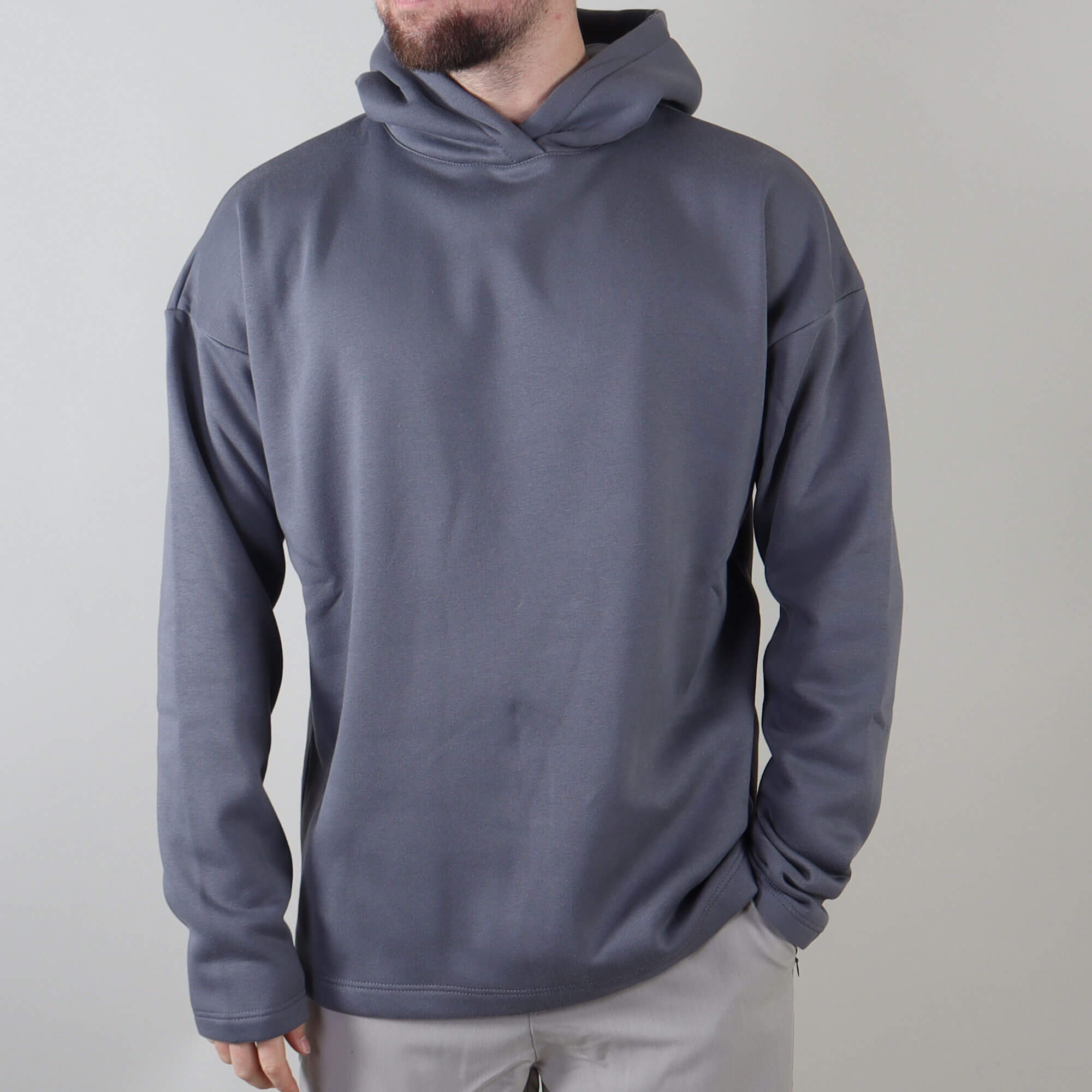 PRJCT hoodie grey