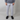 PRJCT pantalon zip light grey